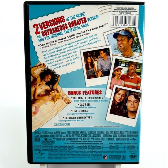 Forgetting Sarah Marshall. Unrated. - Picture 3 of 4